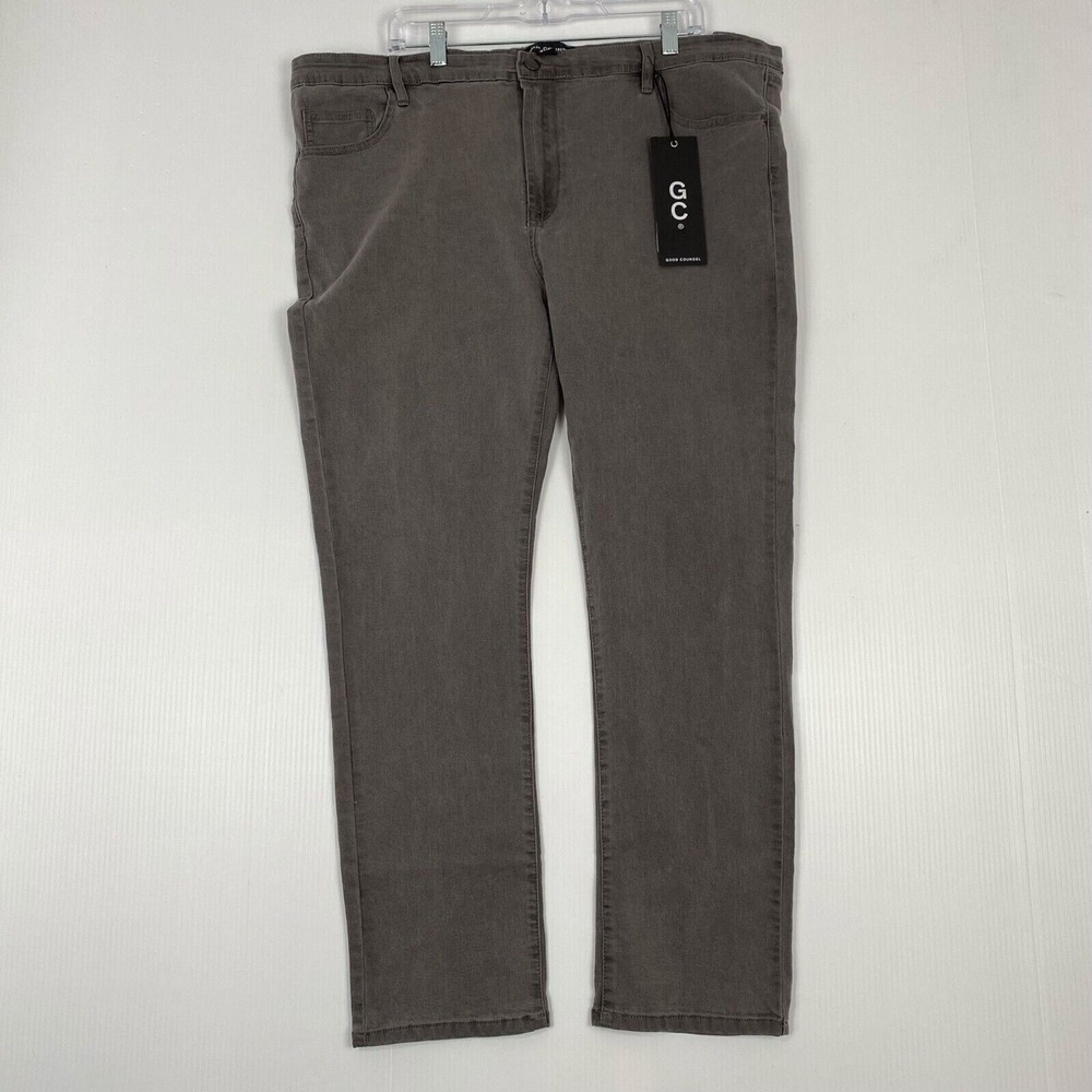 Good Counsel Thurmond Tapared Men's size 44/30‎ color Washed Gray.